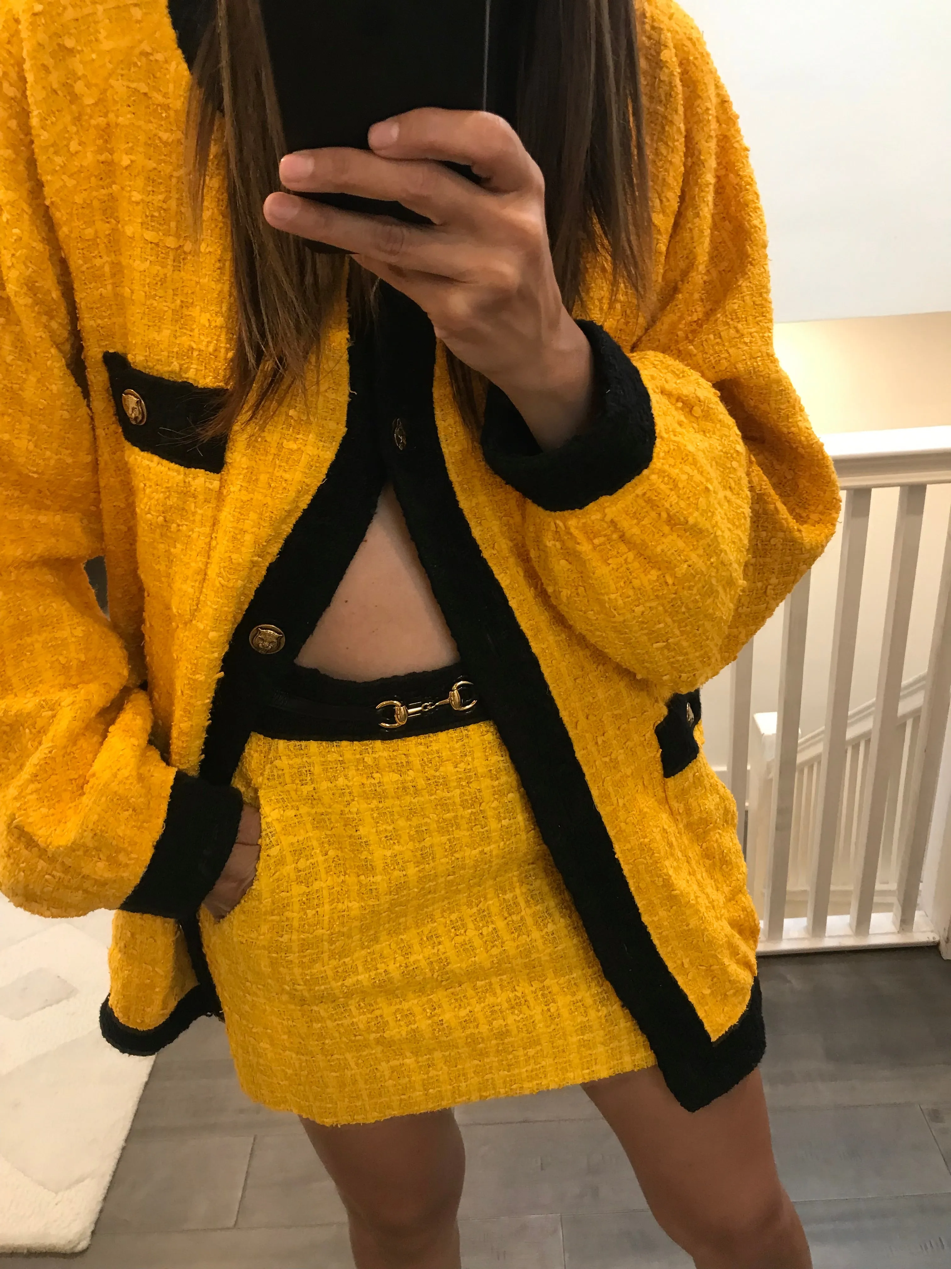 2-Piece Runway Tweed set