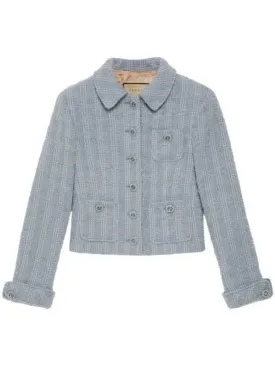 24 ss tweed jacket 761171 ZAPE2 4447 B0111052972