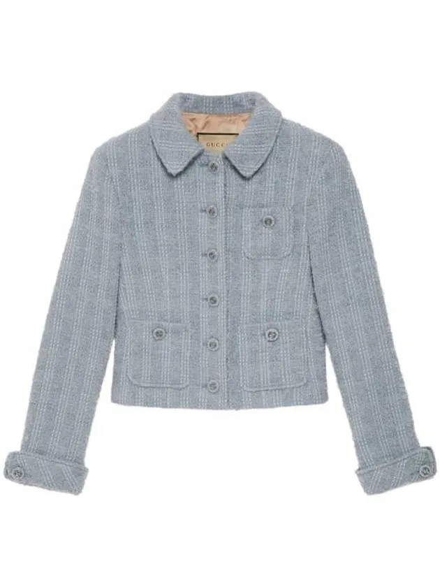 24 ss tweed jacket 761171 ZAPE2 4447 B0111052972