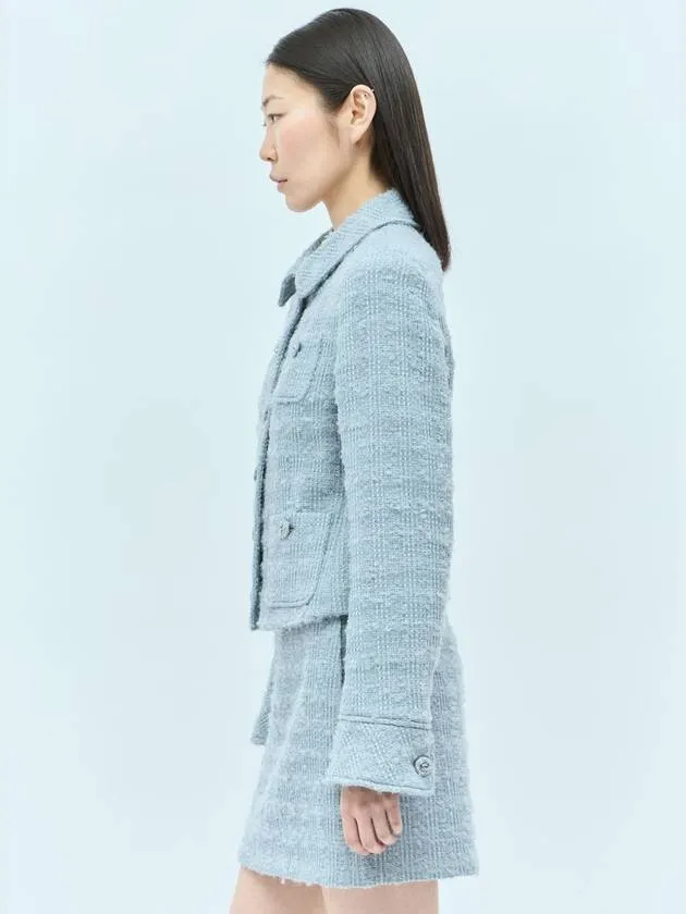24 ss tweed jacket 761171 ZAPE2 4447 B0111052972