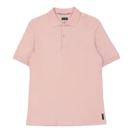 Armani Jeans Polo Shirt - XS Pink Cotton