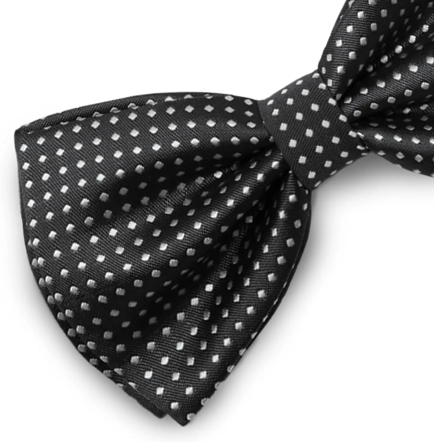 Bow Ties for Men Polka Dot Bowties Men, Pre-tied Adjustable Mens Bow Tie for Wedding Party Casual Work