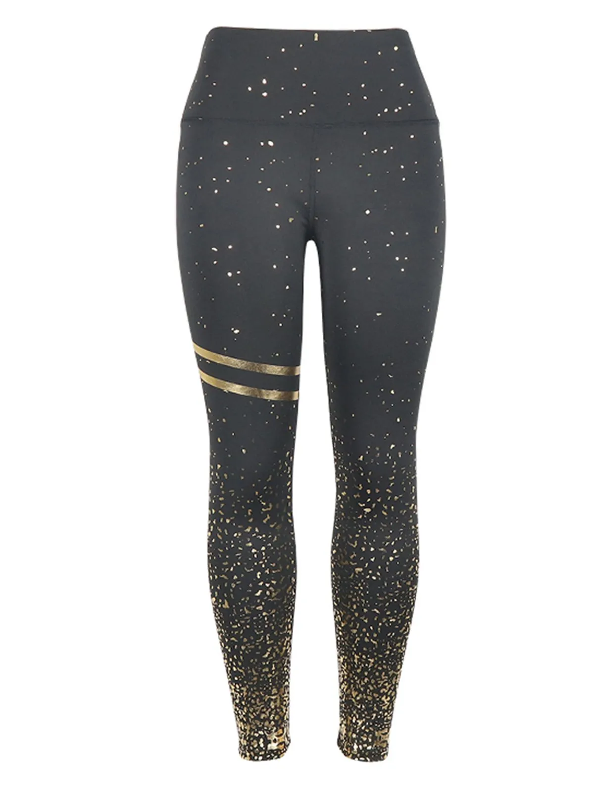 Bronzing High Waist Tummy Control Leggings