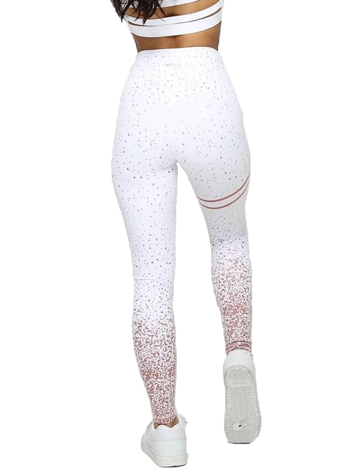 Bronzing High Waist Tummy Control Leggings