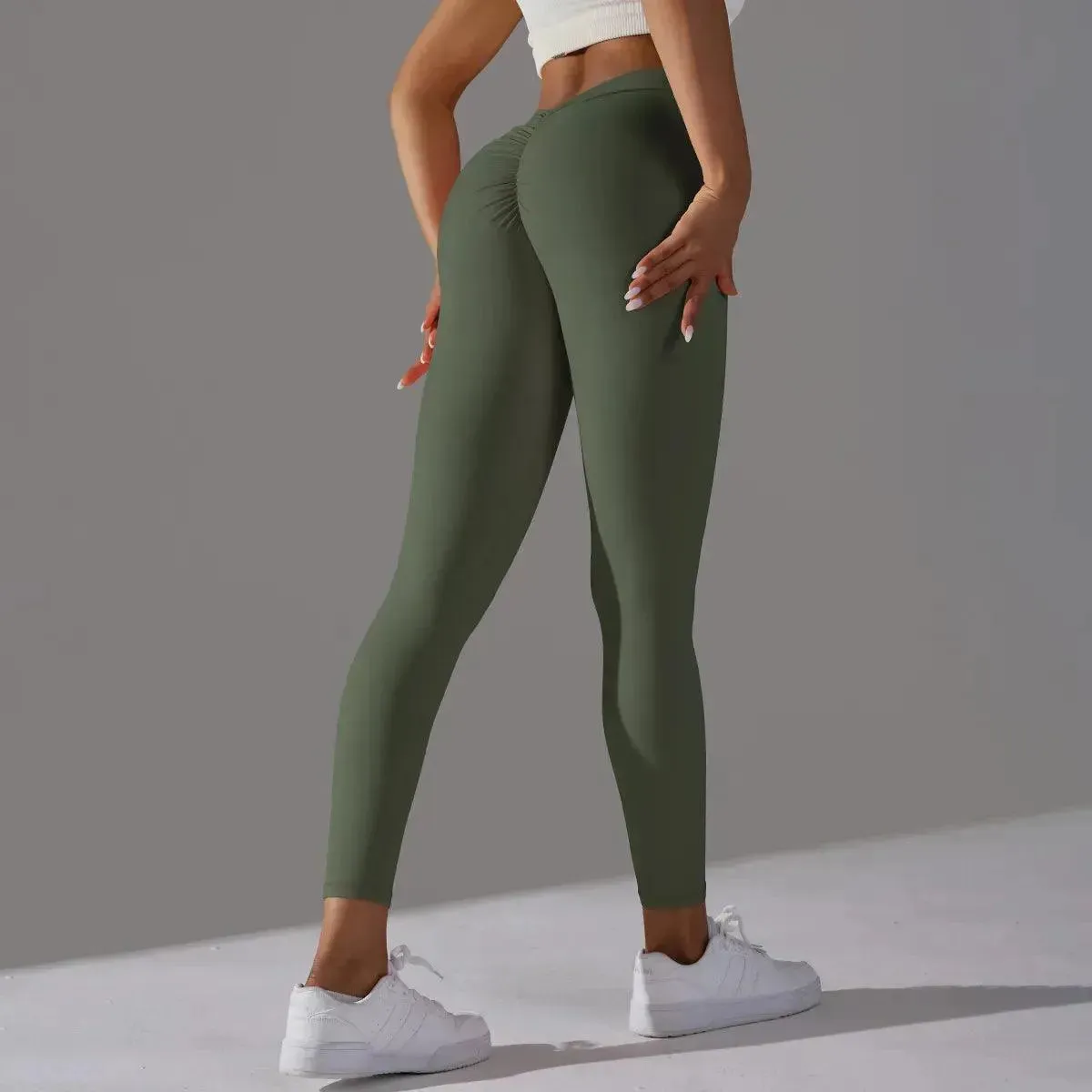Butt Scrunch Leggings High Waisted Gym Leggings for Butt Lifting, Shaping & Fitness Yoga Workout