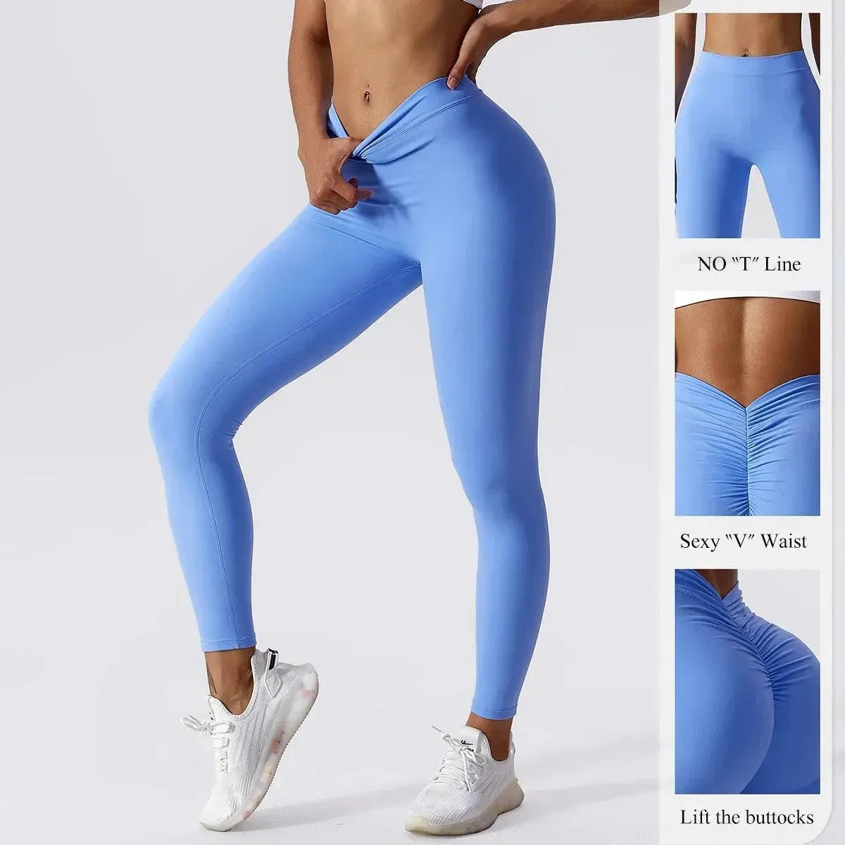 Butt Scrunch Leggings High Waisted Gym Leggings for Butt Lifting, Shaping & Fitness Yoga Workout