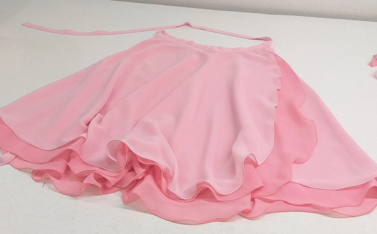 Chiffon Skirt with Double Color