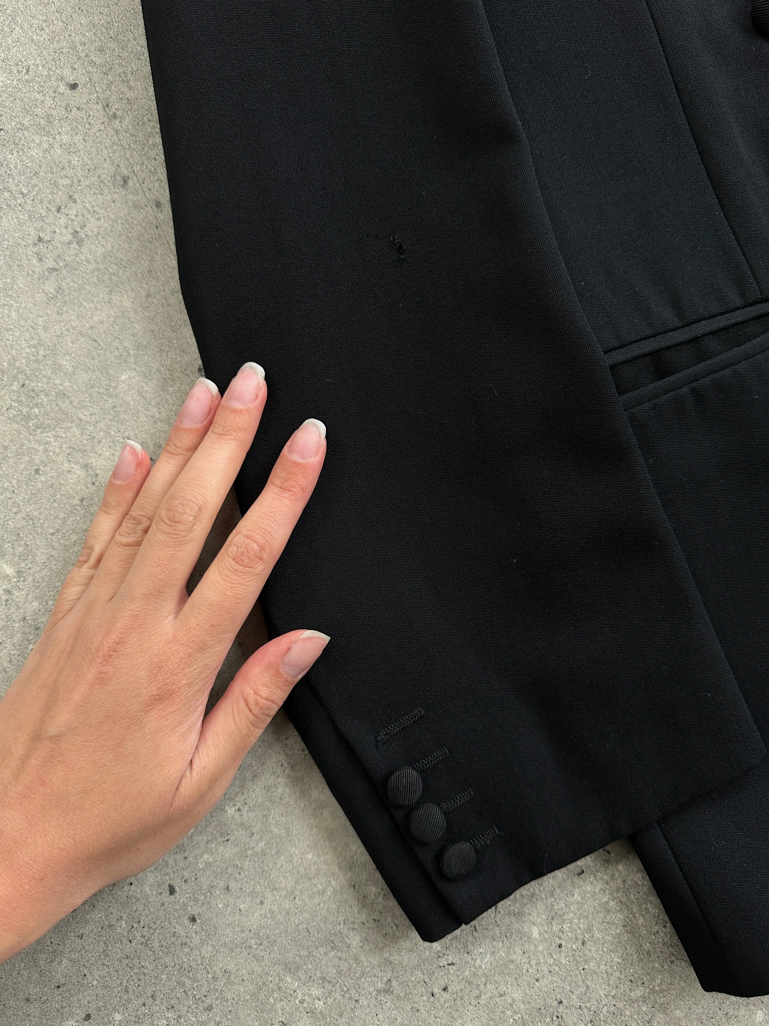 Christian Dior Monsieur Tuxedo Double Breasted Suit - 42S/W34