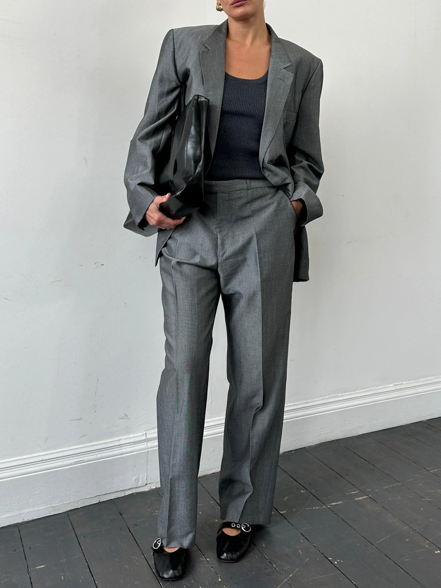 Christian Dior Monsieur Wool Single Breasted Suit - 44L/W36