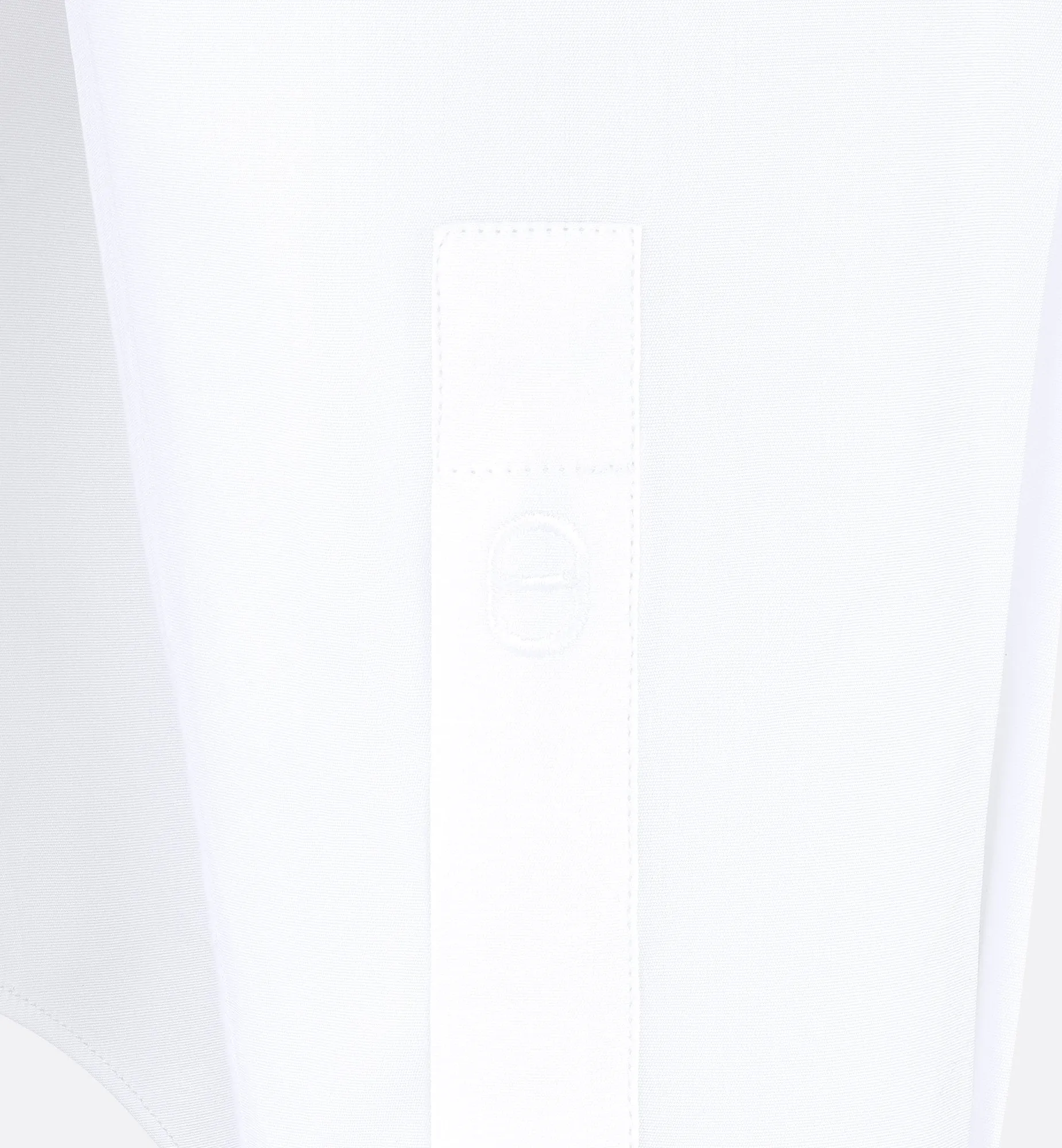 Classic Shirt White Cotton Poplin