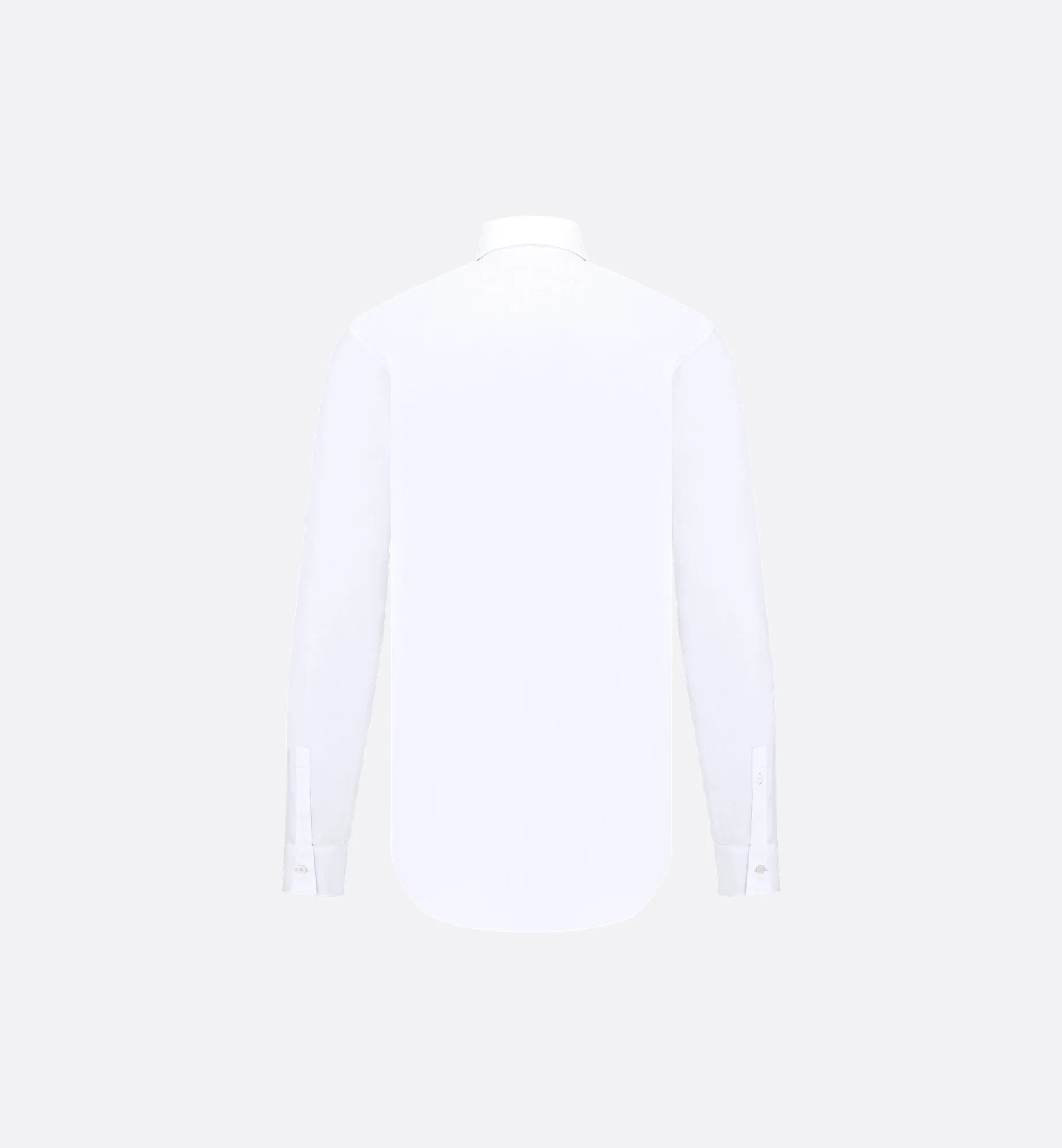 Classic Shirt White Cotton Poplin