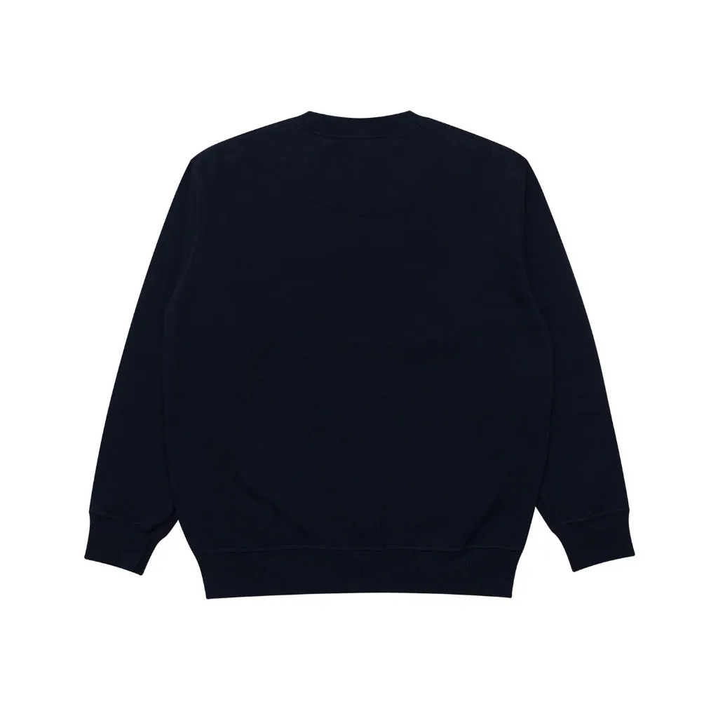 Crewneck BOLD CROWN NAVY BLUE