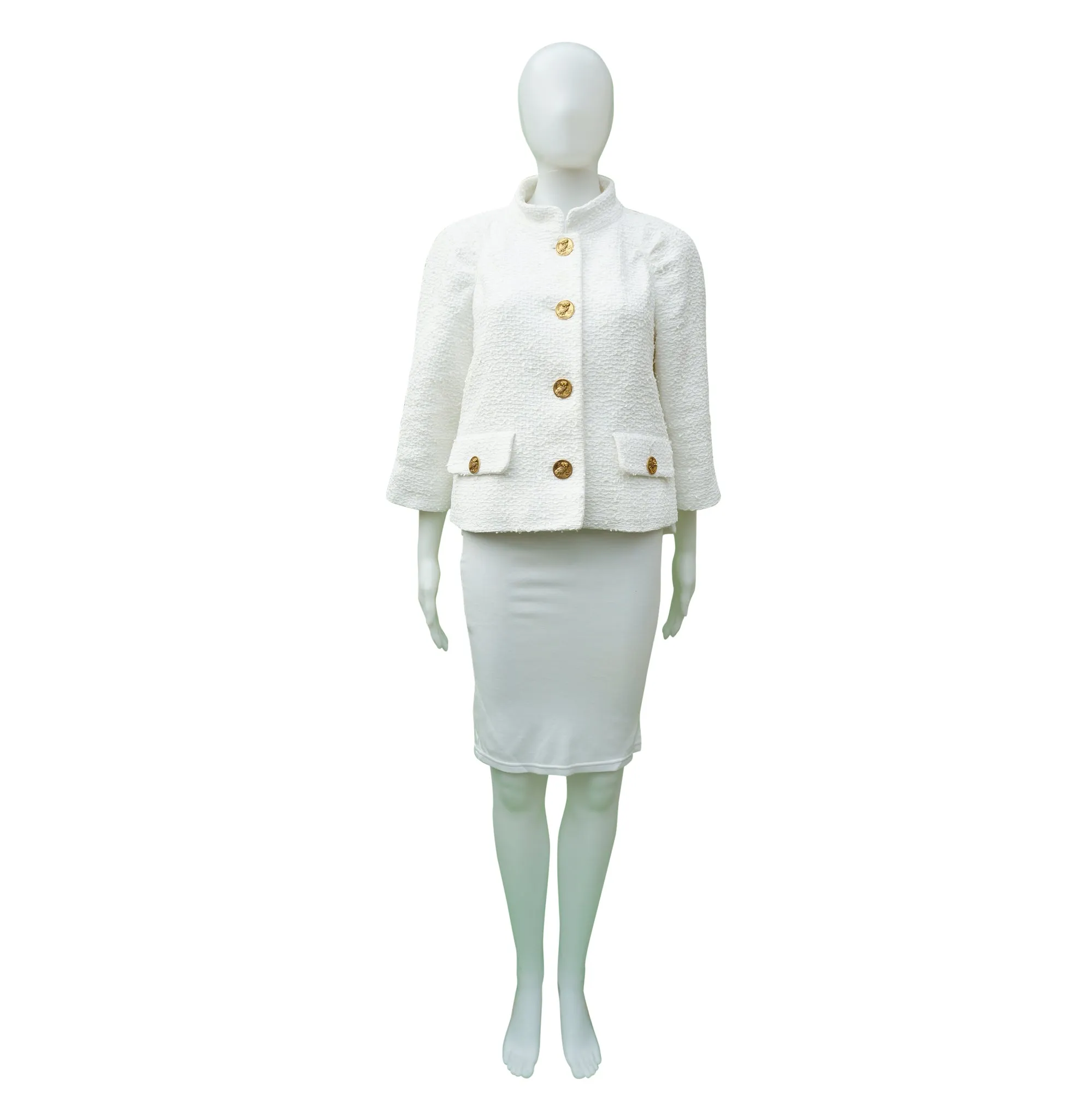 CRUISE 2018 CHANEL PARIS-ATHENS LA MODERNITE DE L'ANTIQUITE TWEED JACKET