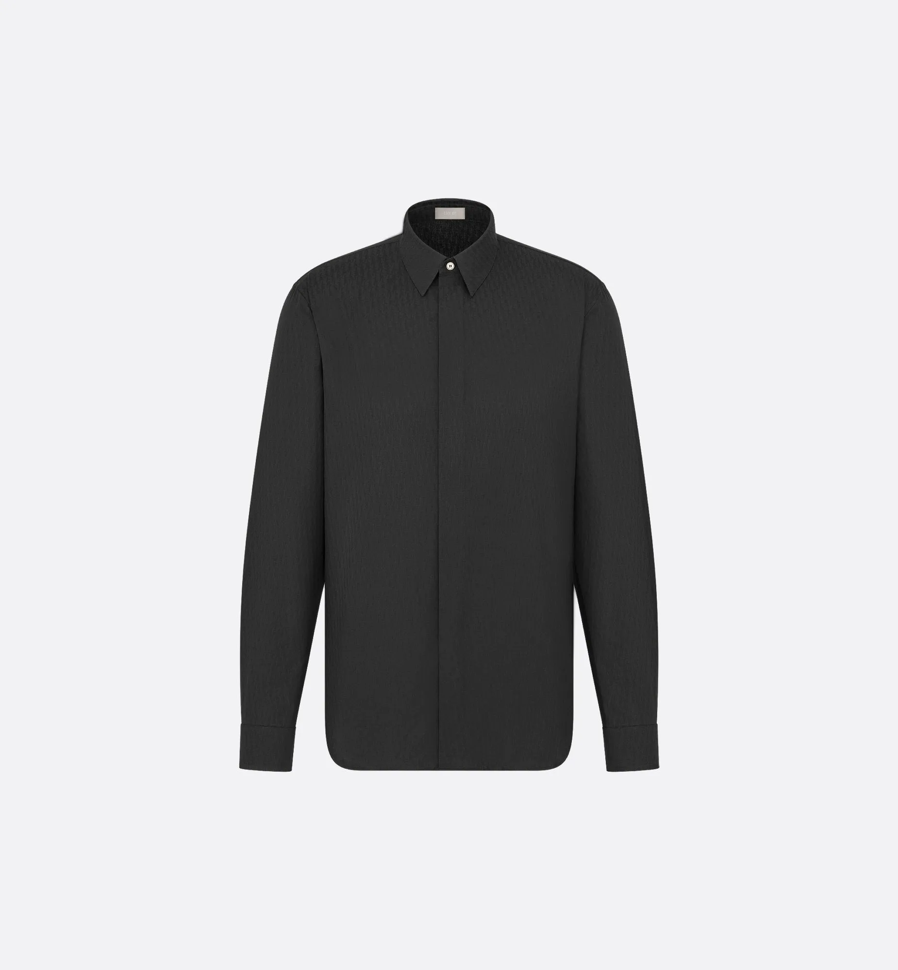Dior Oblique Shirt Black Cotton Jacquard