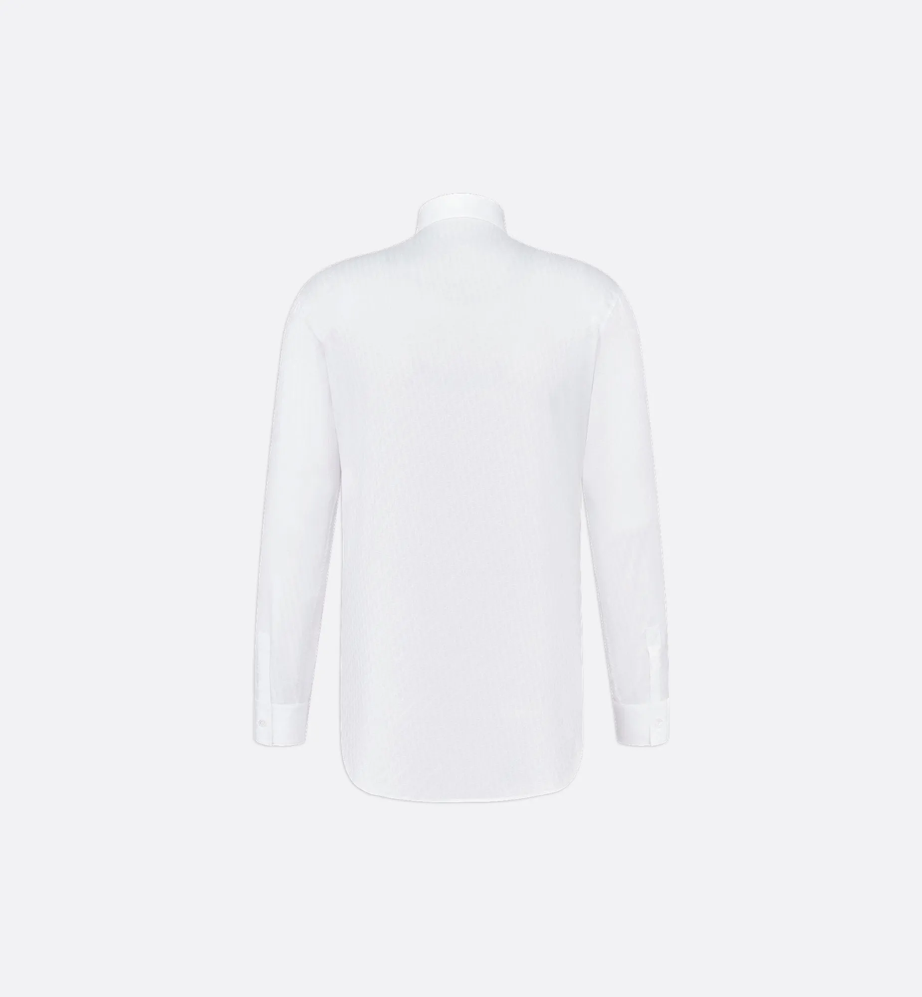 Dior Oblique Shirt White Cotton Jacquard