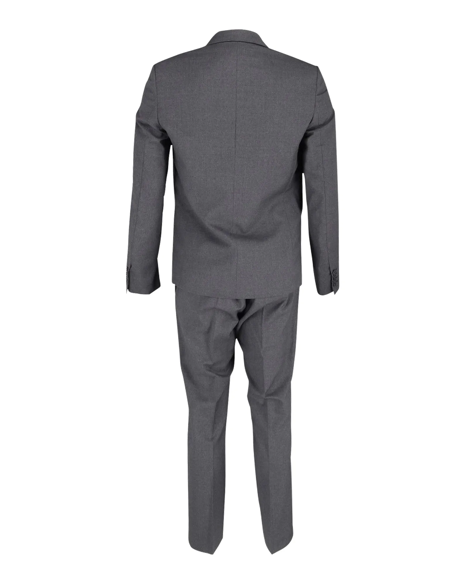 Dior Single-Breasted Suit in Grey Wool
