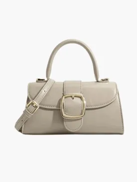 Eloise | Buckle Accent Top-Handle Bag
