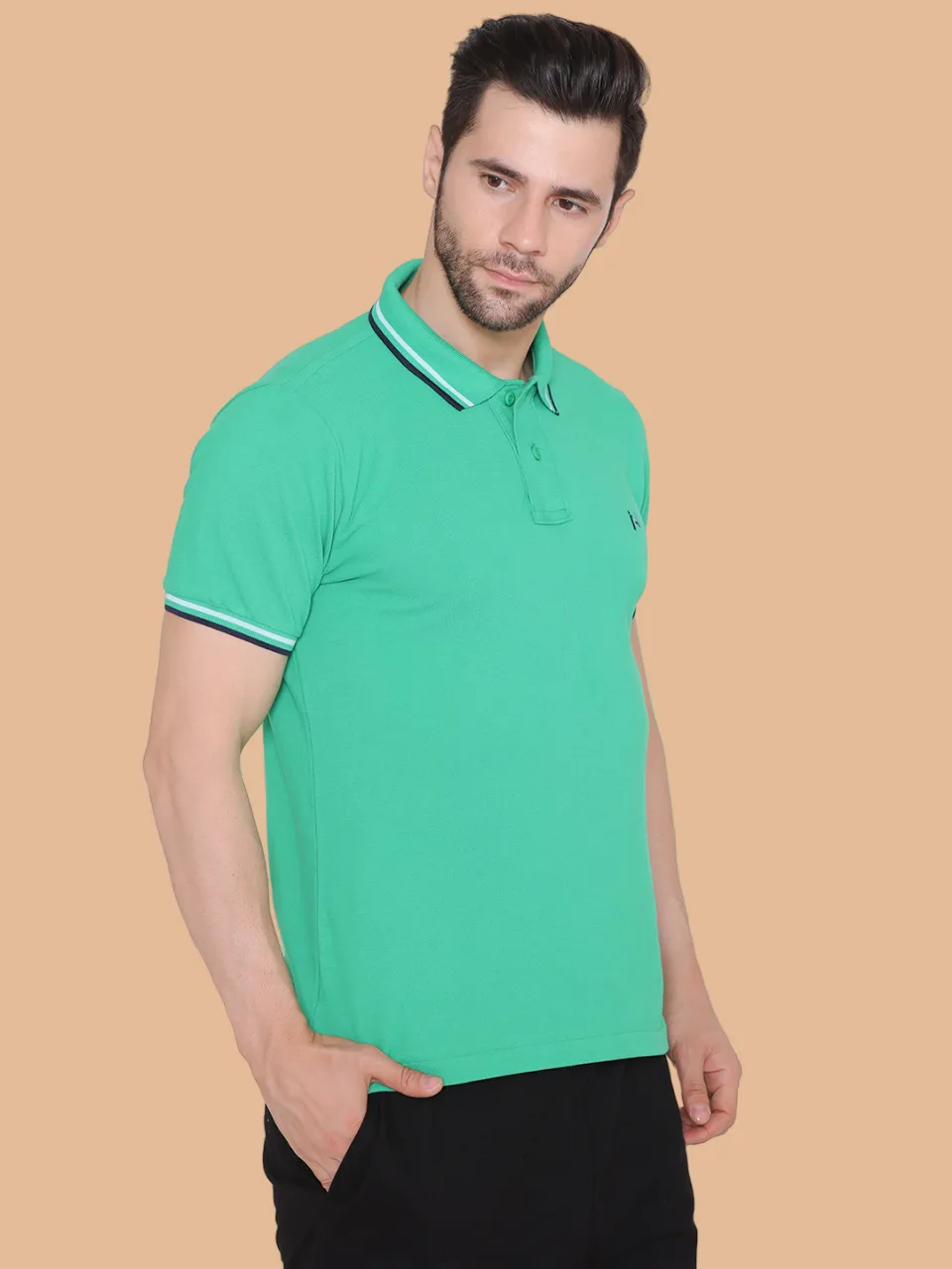 Flawless Men Organic Cotton Polo T-Shirt