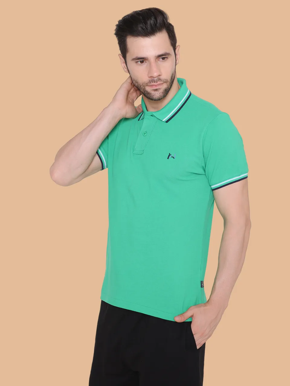 Flawless Men Organic Cotton Polo T-Shirt