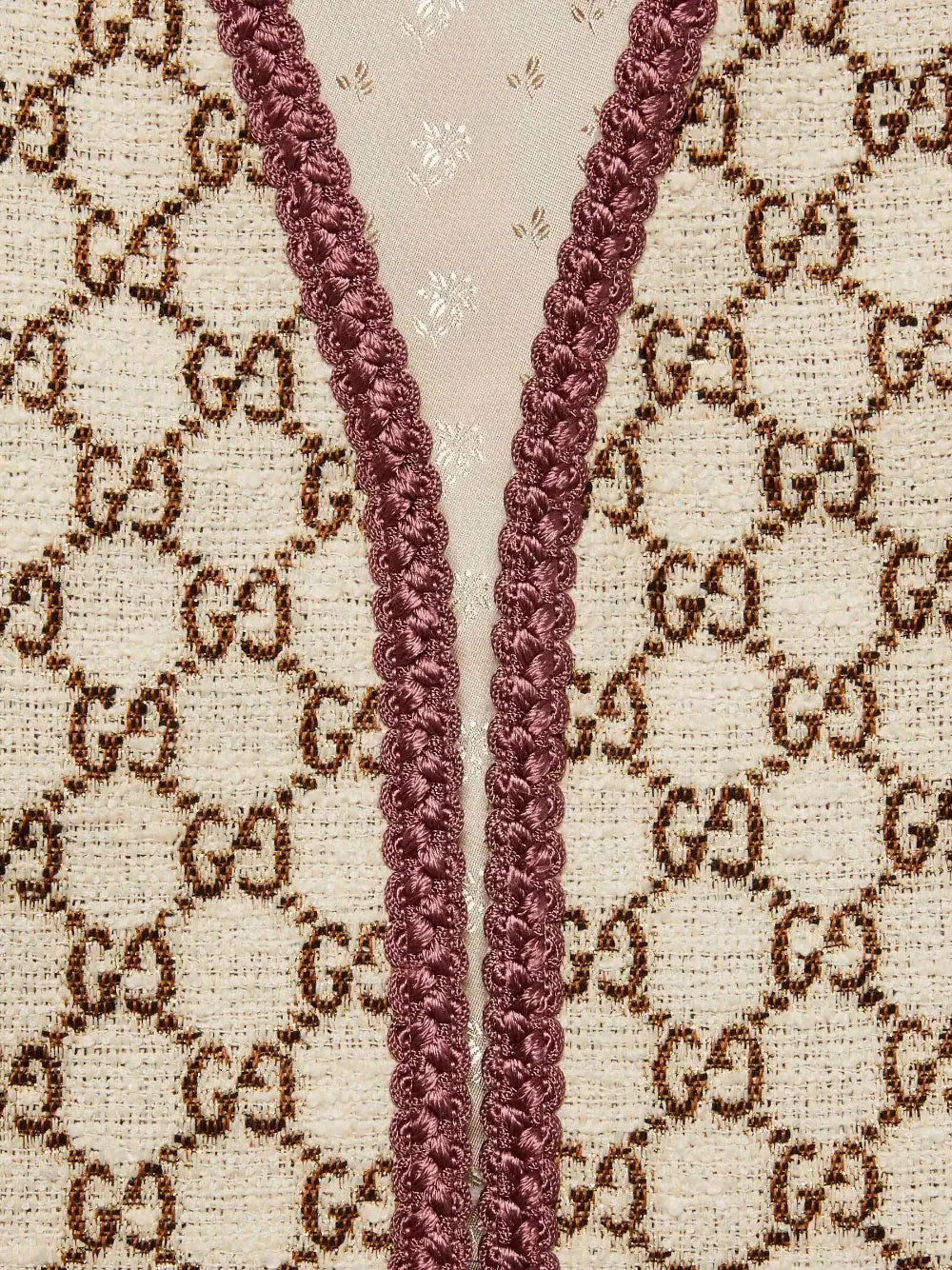 GG-jacquard tweed jacket
