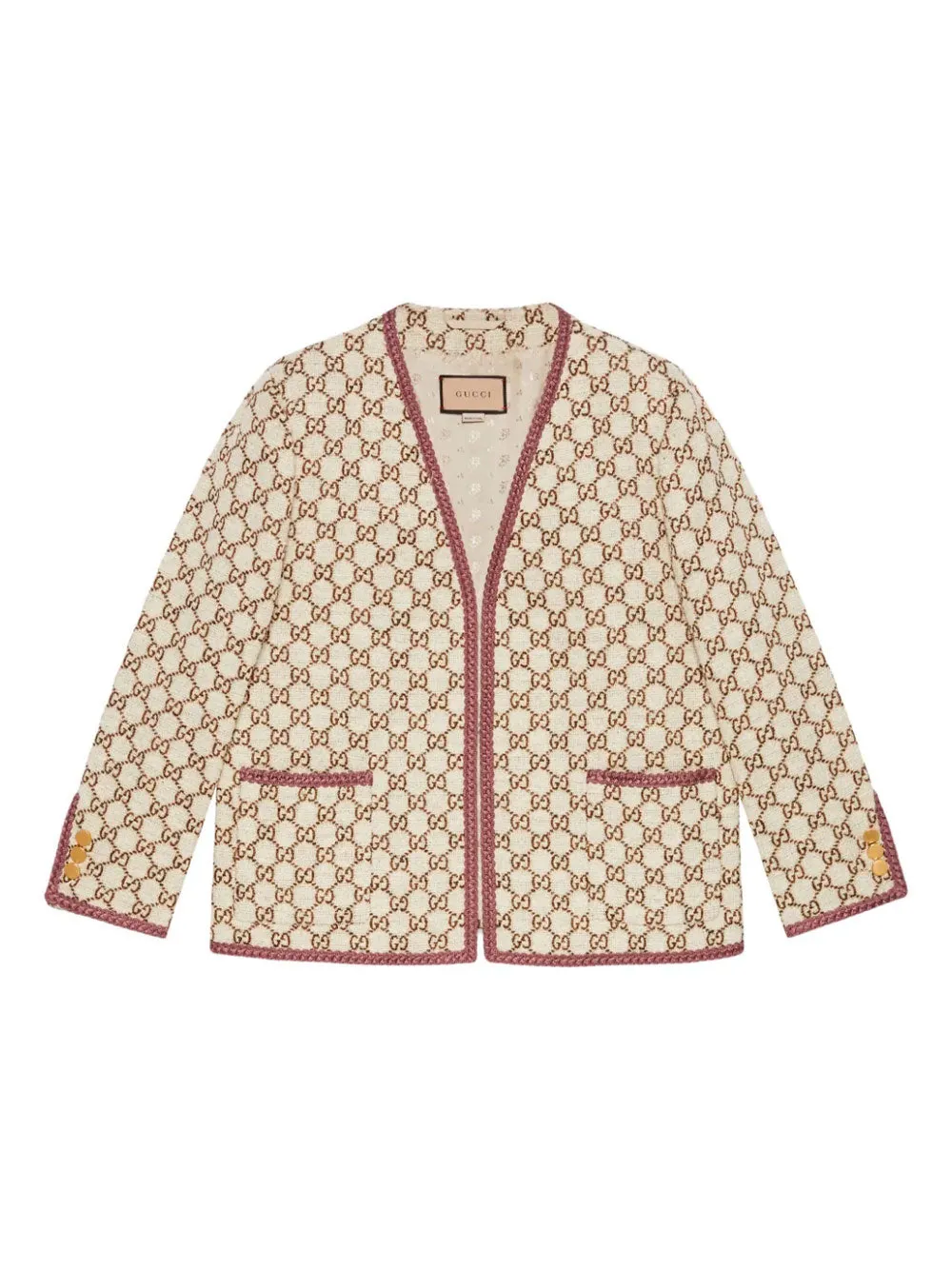 GG-jacquard tweed jacket