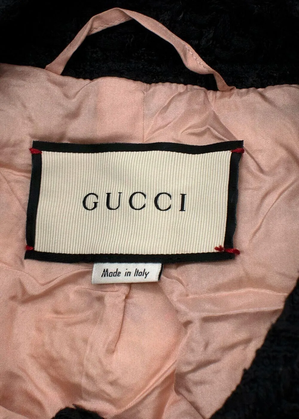 Gucci 2022 Oversize tweed bomber jacket coat jacket Size I 36 as worn by J LO ladies