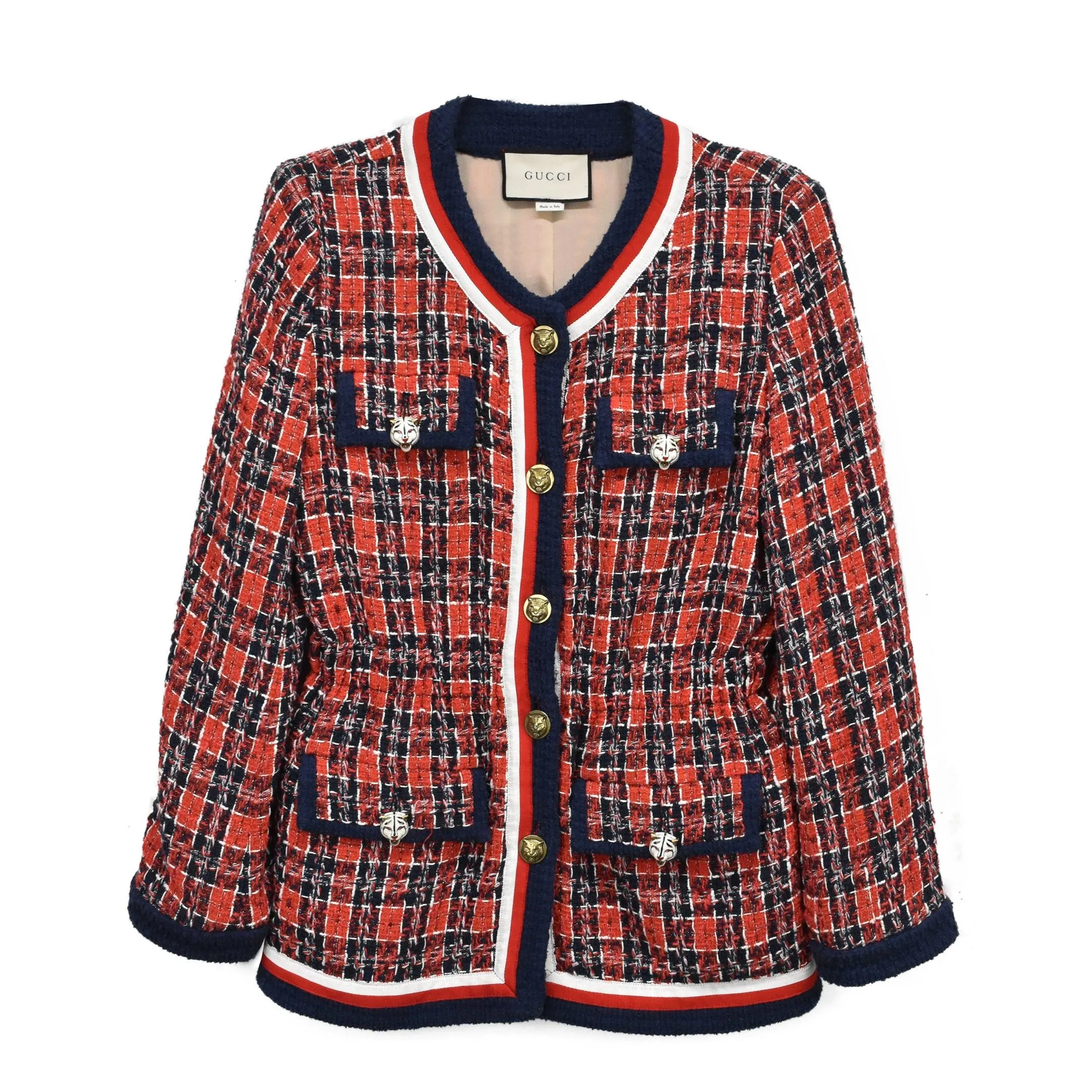 Gucci Tweed Jacket - Women's L