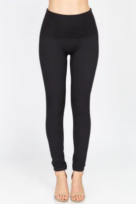 High Waist Denim Leggings