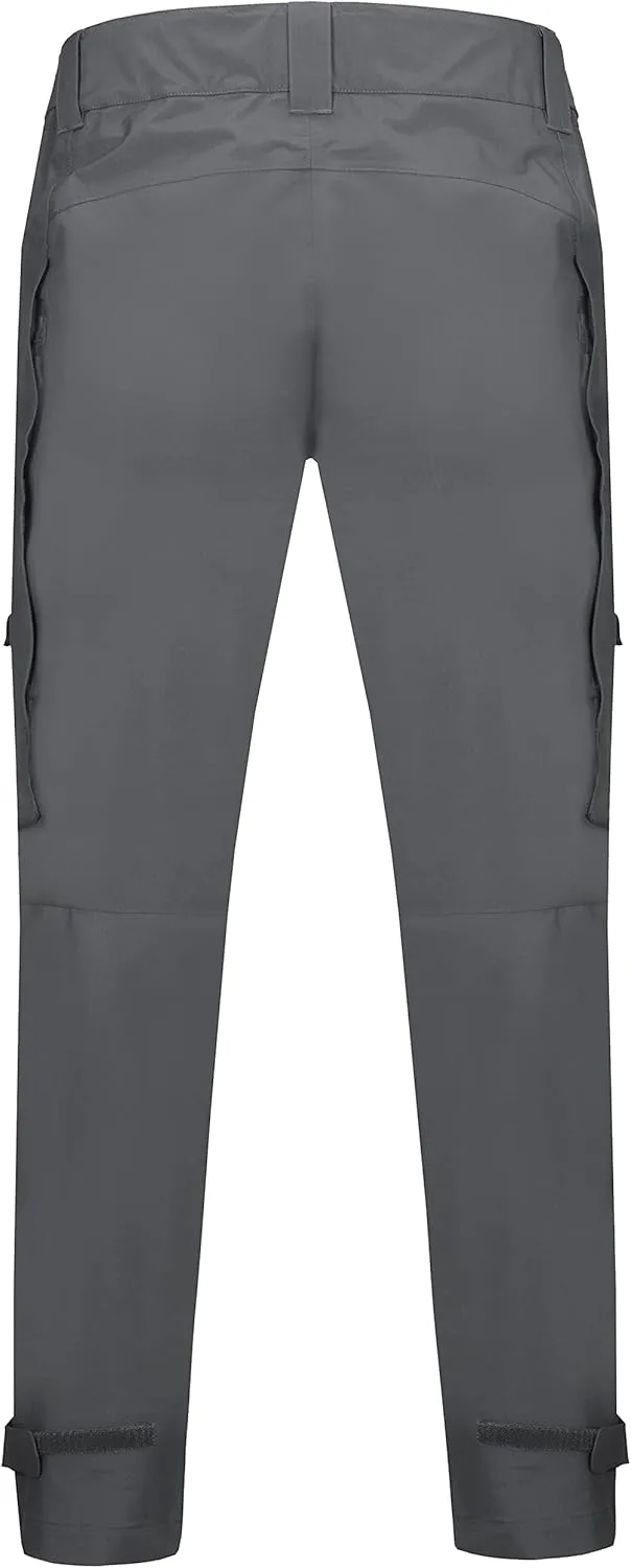 Little Donkey Andy Men's Lightweight Waterproof Rain Pants Breathable Hiking Pant for Outdoor Fishing