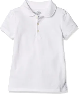 OSHKOSH B'GOSH Girls' Short-Sleeve Uniform Polo