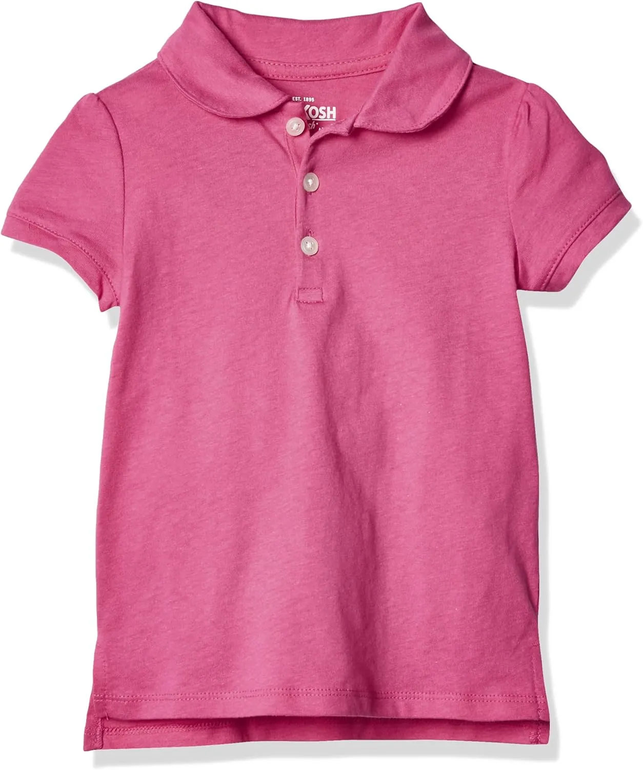 OSHKOSH B'GOSH Girls' Short-Sleeve Uniform Polo