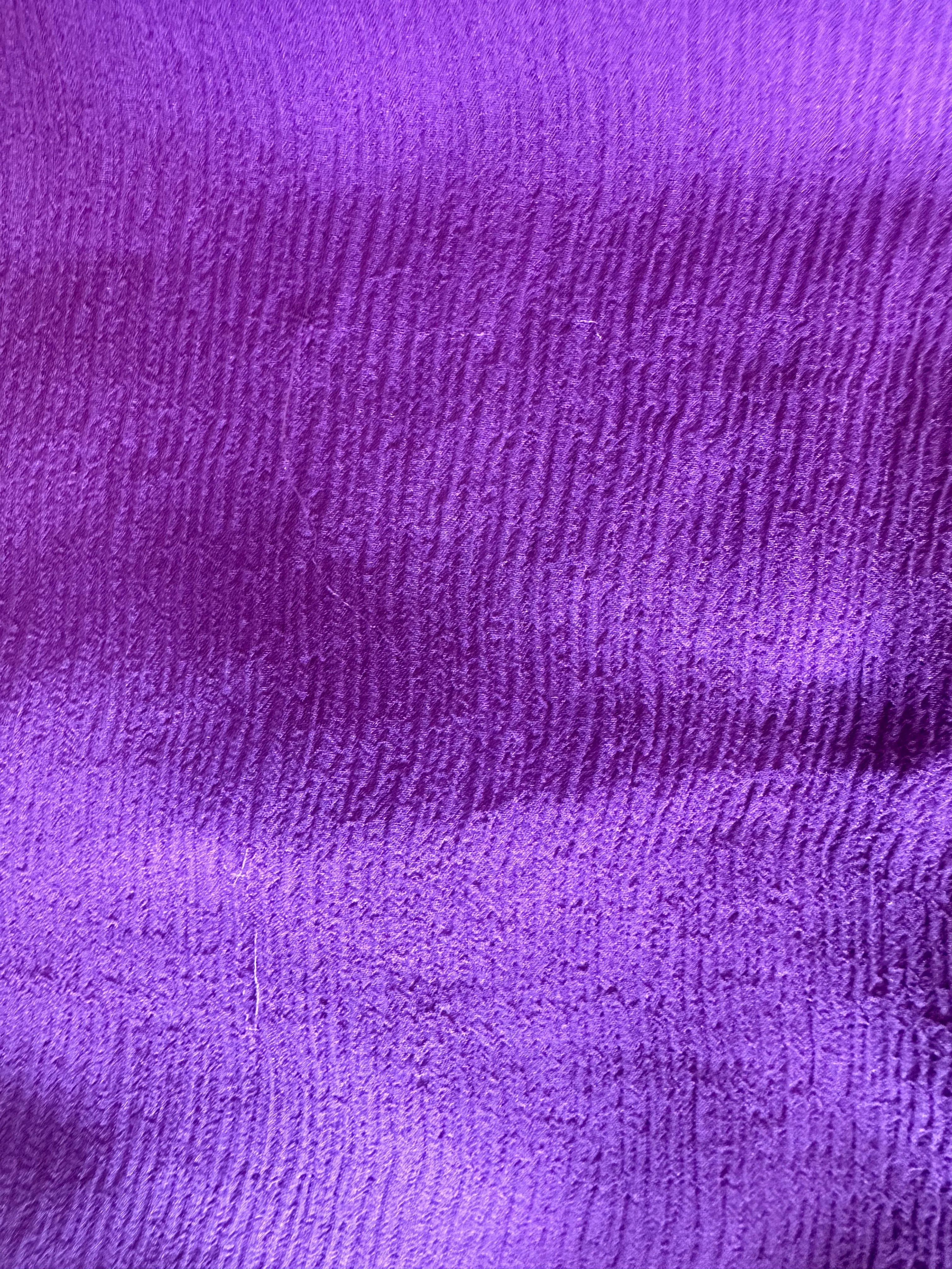 Prada Purple Silk Blouse