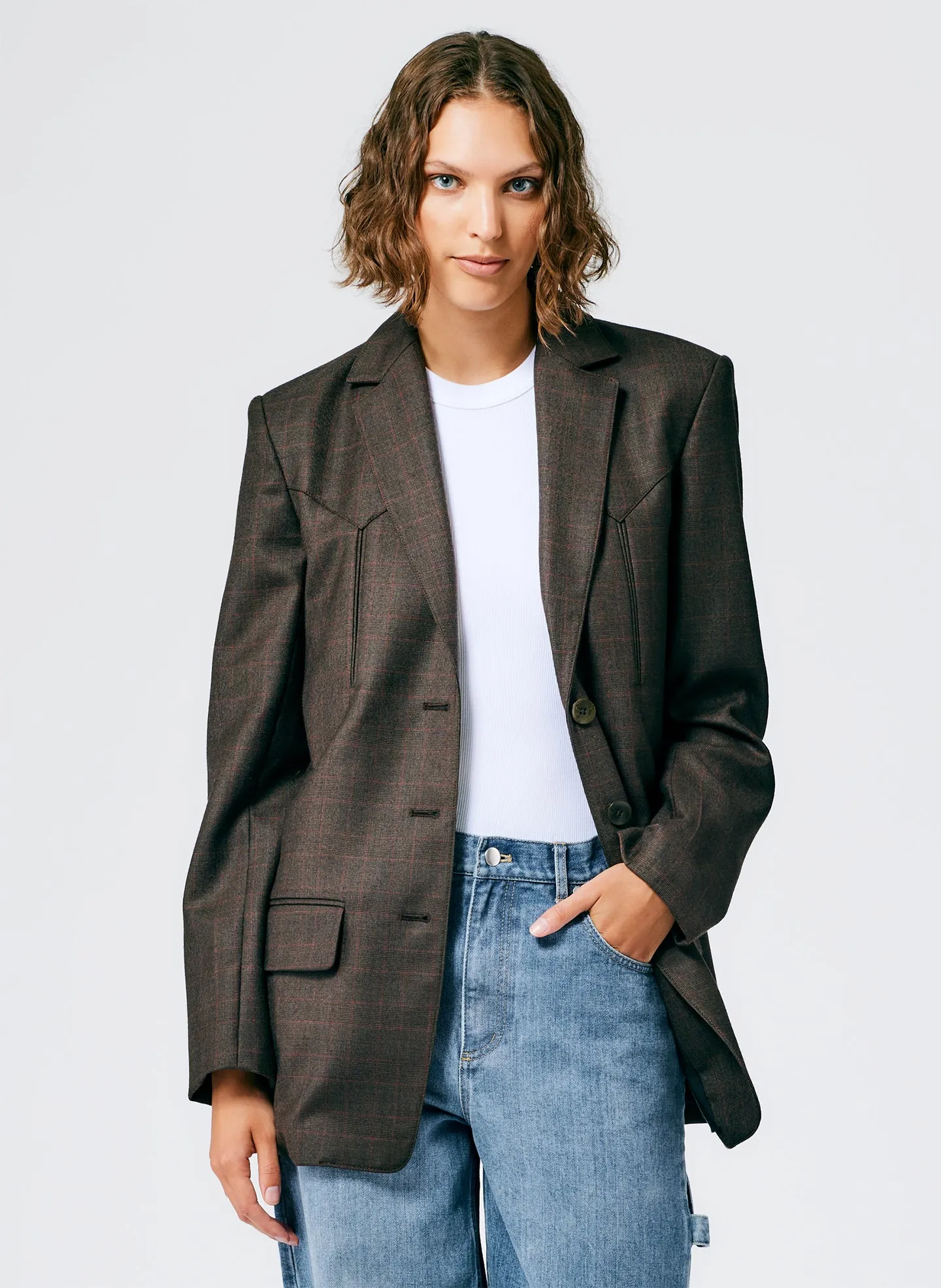 Reed Suiting Western Blazer