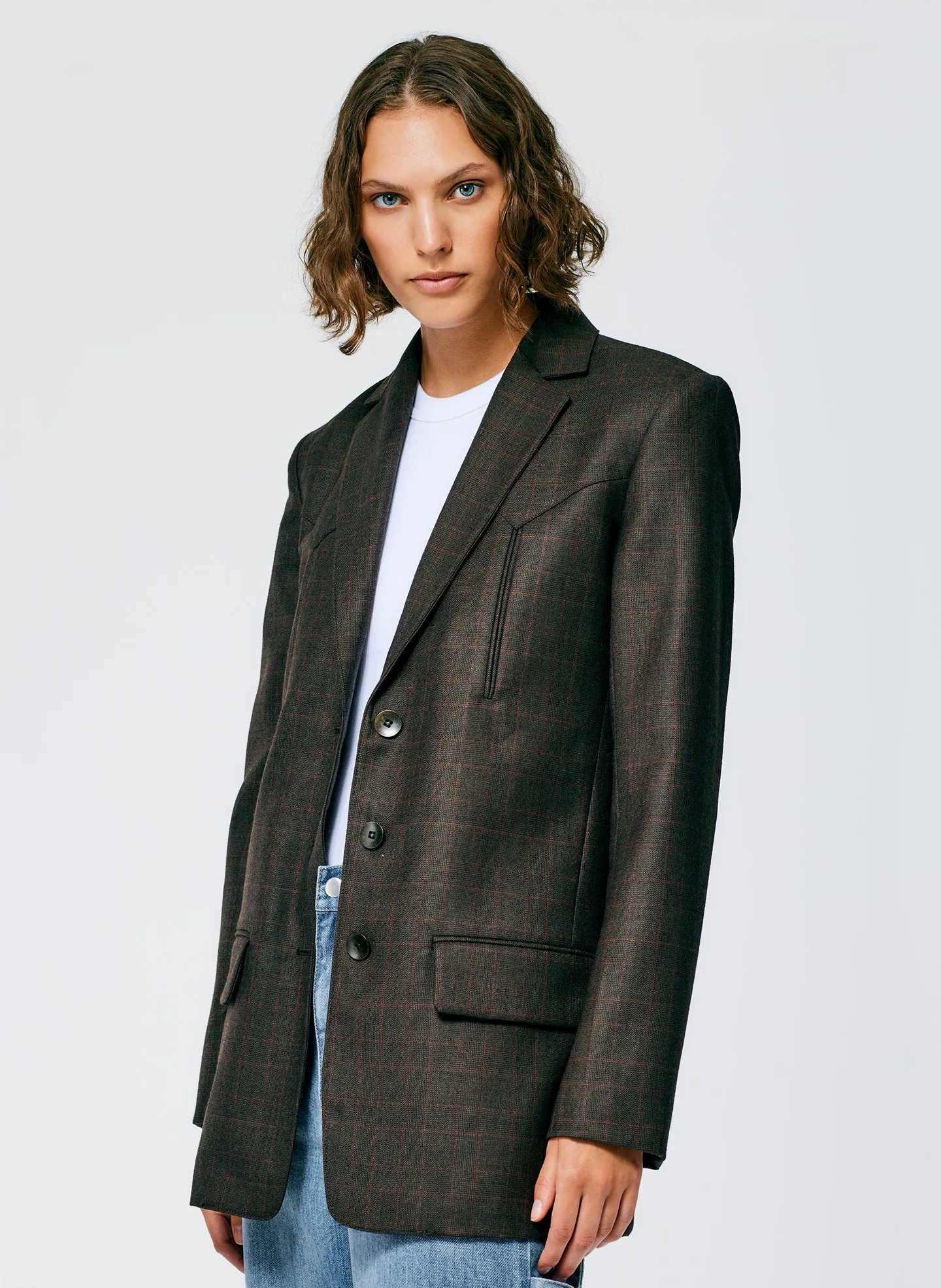 Reed Suiting Western Blazer