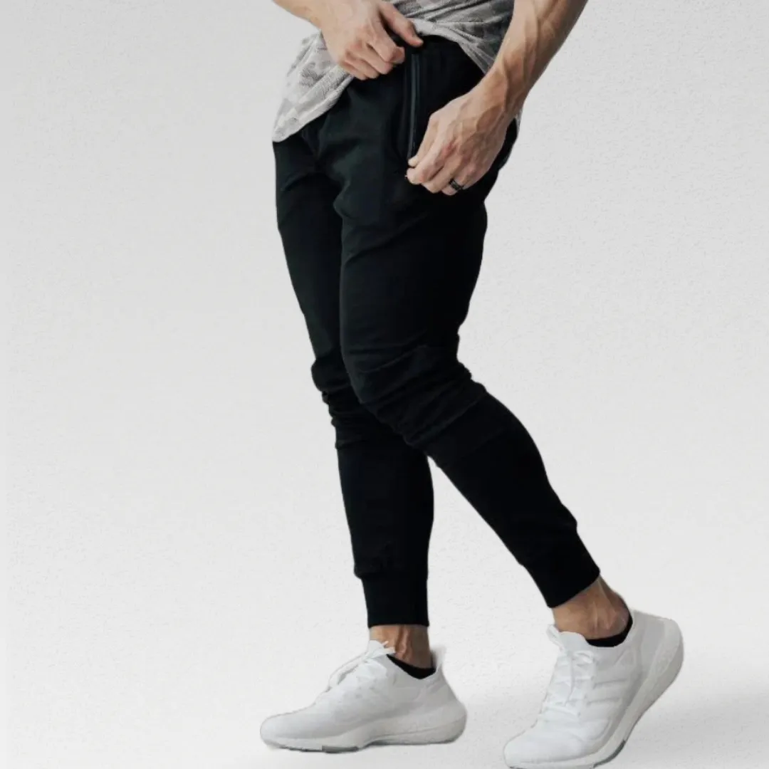 SLIM FIT CARGO SWEATPANTS