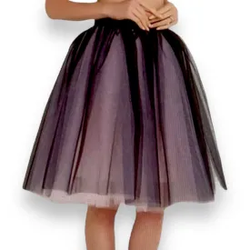 Stunning Knee Length Tulle Skirt