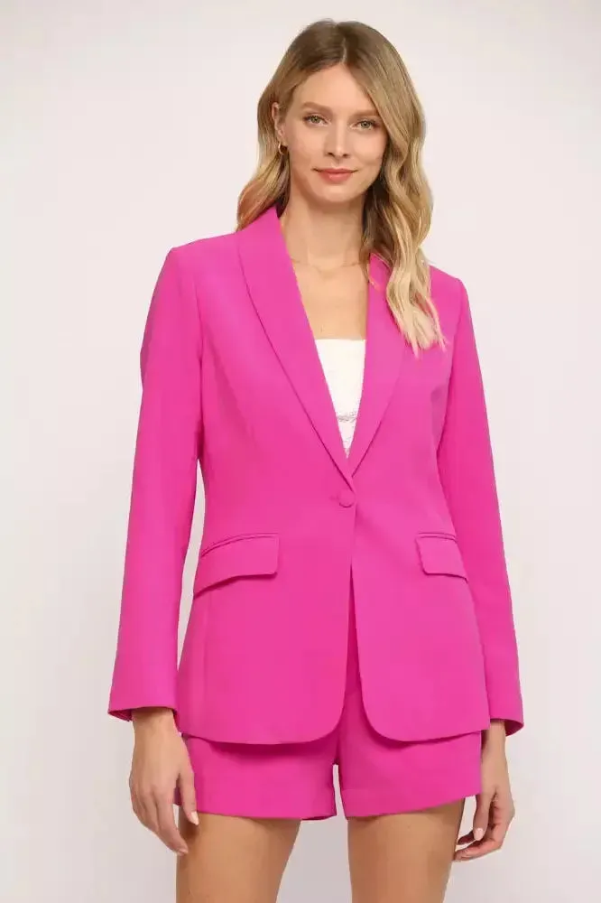 Tailored Longline Blazer