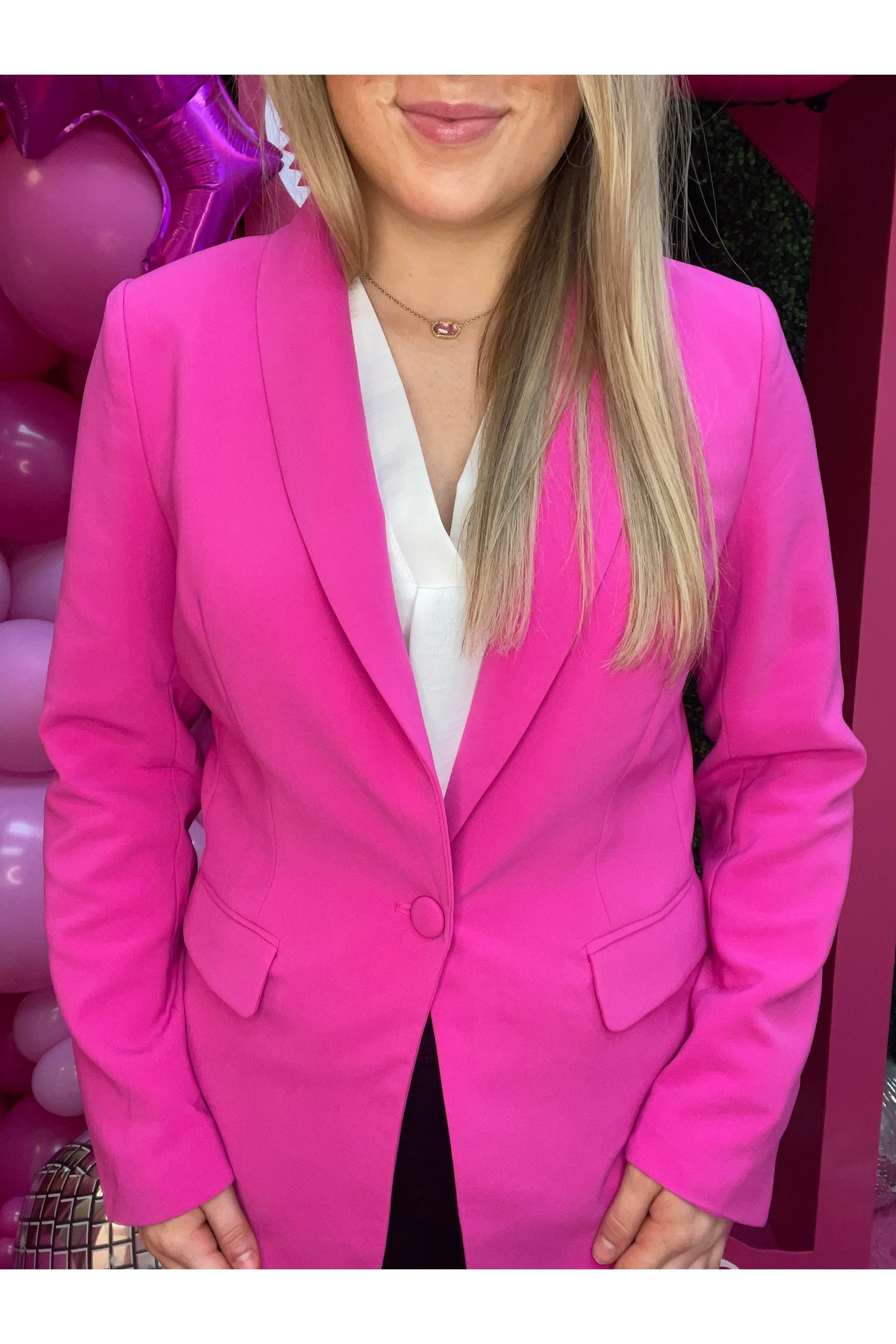 Tailored Longline Blazer