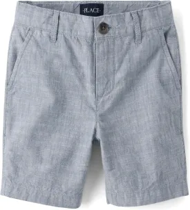 The Children's Place Boys' Textured Chino Shorts