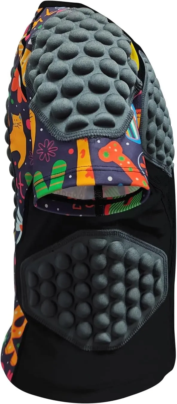 Topeter Roller Hockey Goalie Chest & Rib Protector, Paintball Protective Shirt for Youth Kids