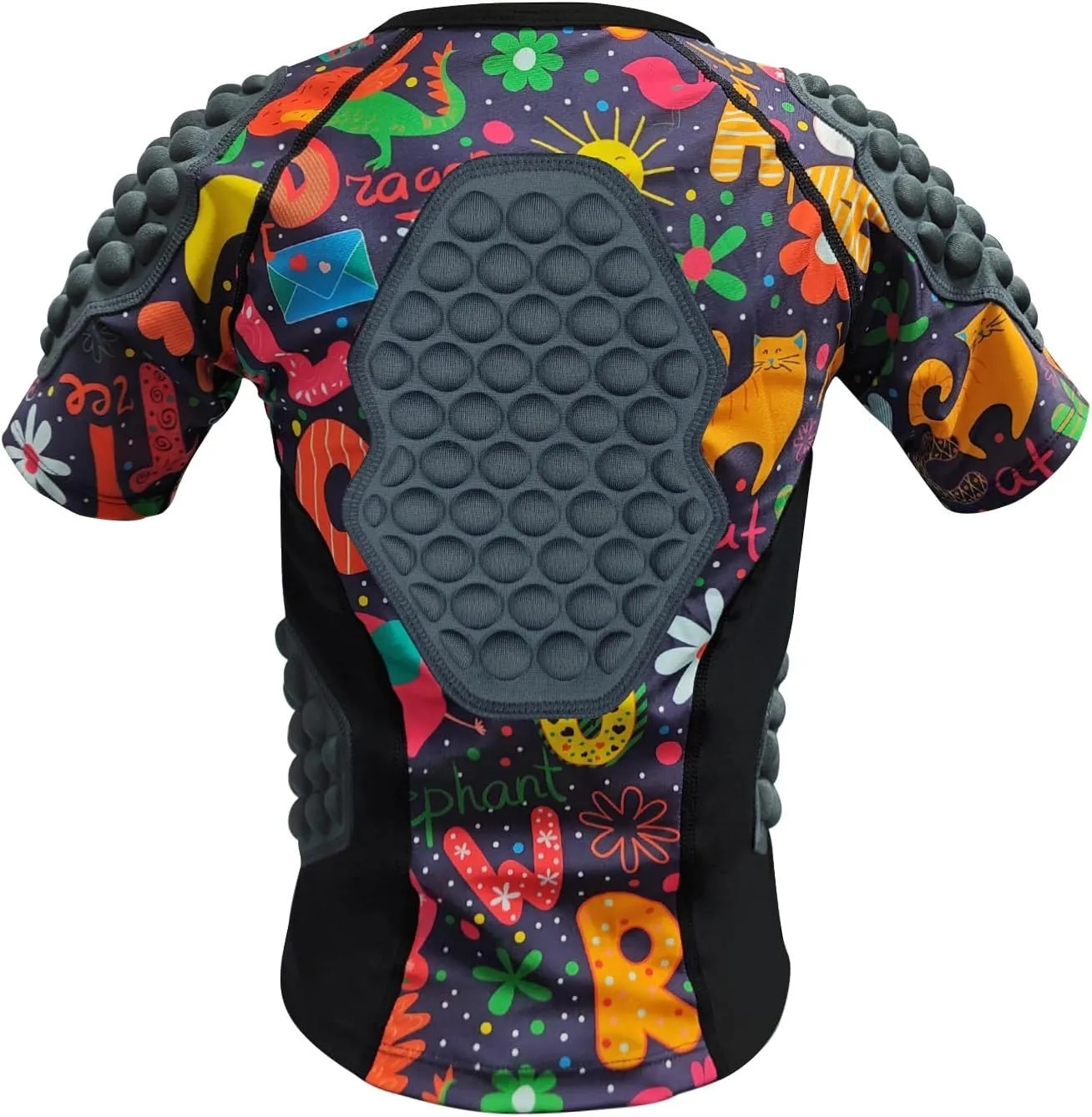 Topeter Roller Hockey Goalie Chest & Rib Protector, Paintball Protective Shirt for Youth Kids